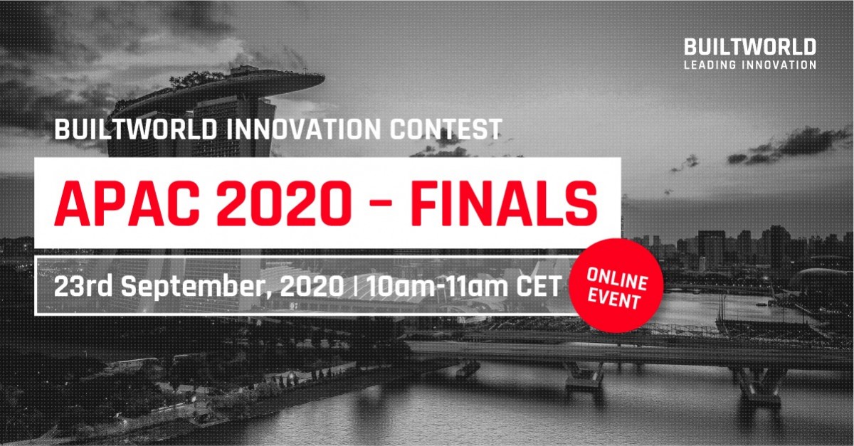 BUILTWORLD Innovation Contest APAC 2020 - Finals