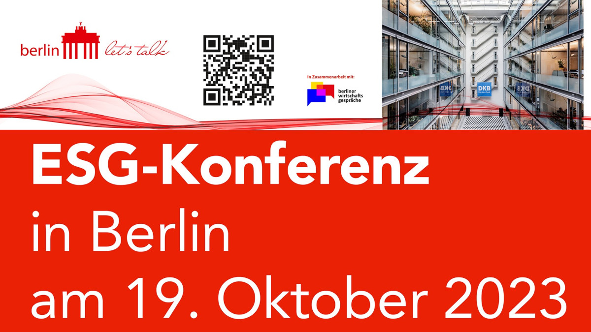 Berlin let's talk: ESG Konferenz 2023